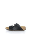 CAJA721FLY BLACK Round Toe Shoes|CAJA721FLY Chaussures �� Bout Rond in Noir